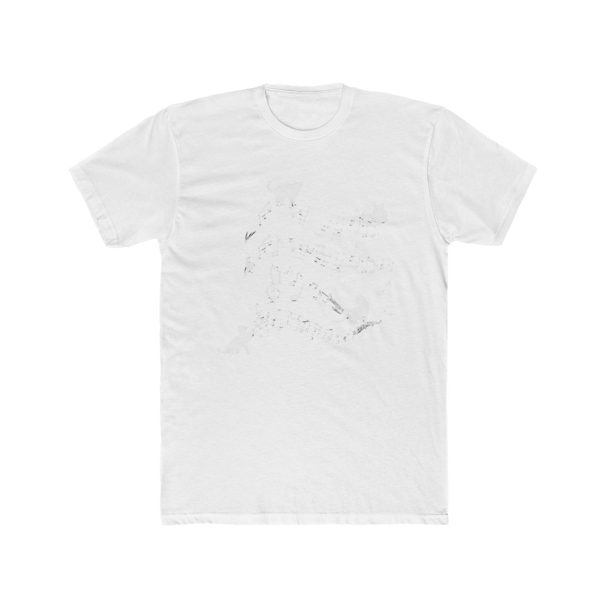 Music Notes Cats Musical Score Funny Kittens T Shirt | Lucy Score - Official t-shirts merchandise